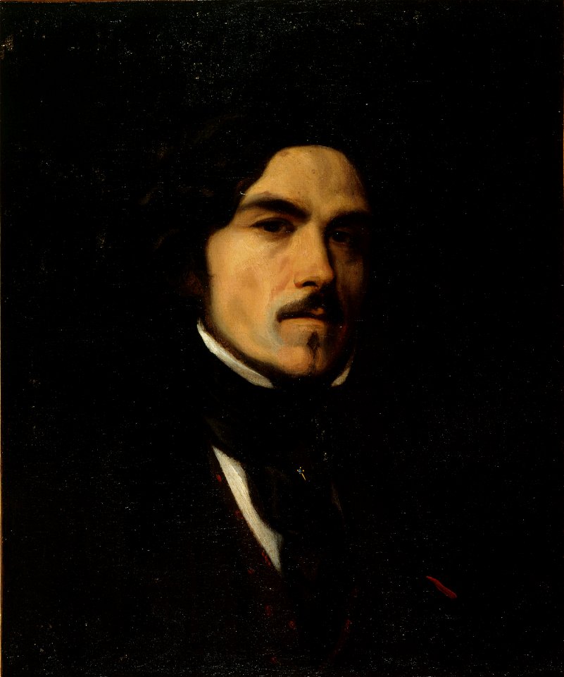 Anonymous - Portrait d'Eugène Delacroix (1798-1863), peintre - P979 - Musée Carnavalet