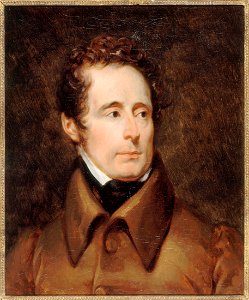 Anonymous - Portrait d'Alphonse de Lamartine (1790-1869), poète, historien et homme politique - P764 - Musée Carnavalet