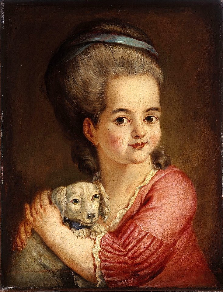 Anonymous - Portrait de fillette - J 79 - Musée Cognacq-Jay