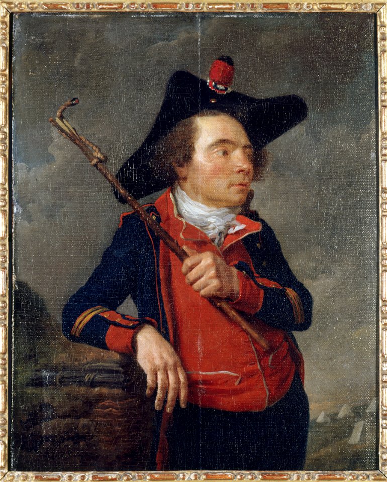 Anonymous - Portrait d'un artilleur de la garde nationale. - P1528 - Musée Carnavalet