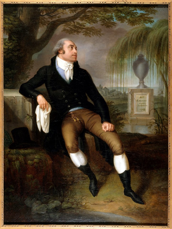 Anonymous - Portrait d'un inconnu (peut-être Maximin Isnard ^) autrefois identifié comme Pierre-Victurnien Vergniaud - P1010 - Musée Carnavalet