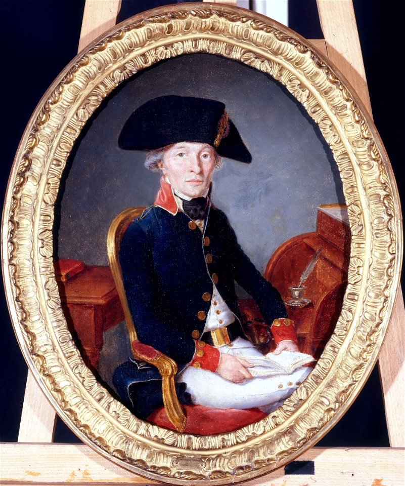 Anonymous - Portrait d'un officier de la garde nationale à l'époque révolutionnaire - P727 - Musée Carnavalet