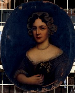 Anonymous - Portrait de Madame Ducastin, épouse du libraire et relieur rue d'Ecosse (vers 1700) - P930 - Musée Carnavalet