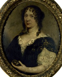 Anonymous - Portrait de femme, autrefois identifiée comme Mme de Sévigné - P656 - Musée Carnavalet