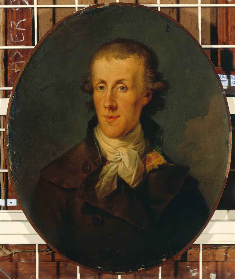 Anonymous - Portrait d'Emmanuel de Haller (1747-1833), banquier, intendant des armées de Bonaparte en Italie - P1215 - Musée Carnavalet