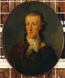 Anonymous - Portrait d'Emmanuel de Haller (1747-1833), banquier, intendant des armées de Bonaparte en Italie - P1215 - Musée Carnavalet