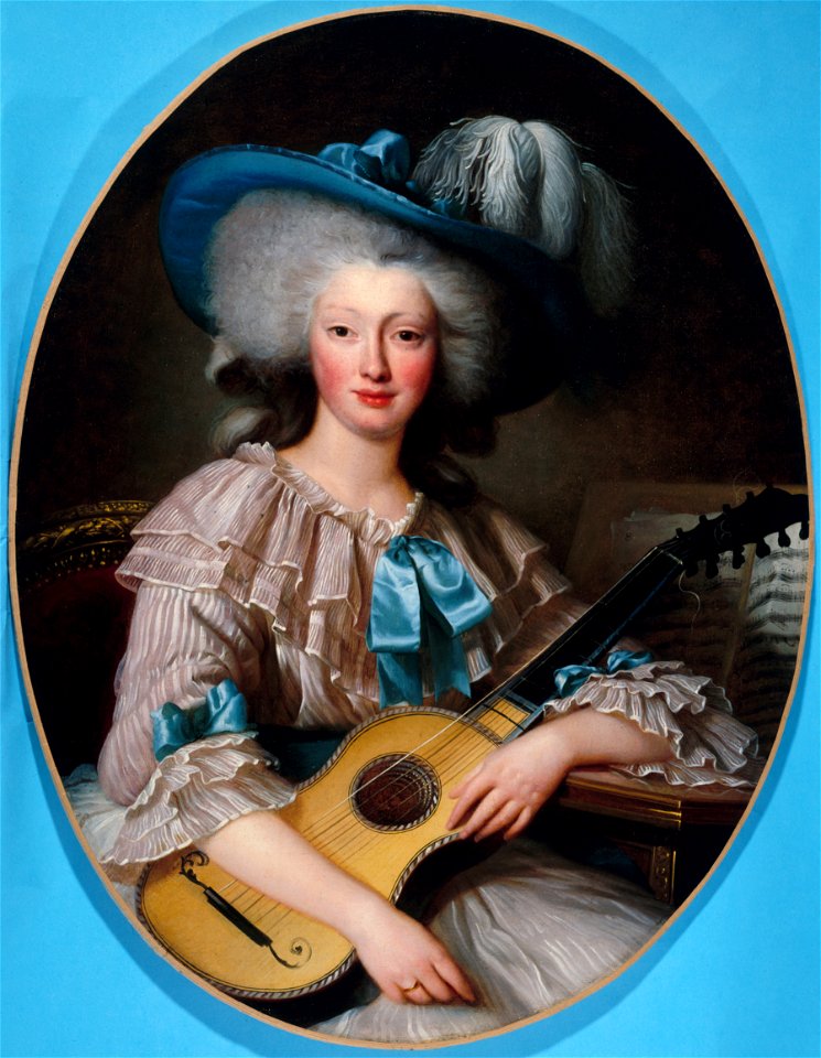 Anonymous - Portrait de Félicité-Louise de Frézals (1765-1854), née Esmangard de Beauval, dame d'atour de Marie-Antoinette - P1305 - Musée Carnavalet