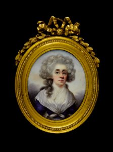 Anonymous - Portrait de jeune femme au fichu blanc - J 804 - Musée Cognacq-Jay