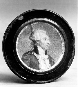 Anonymous - Portrait Miniature of the Marquis de Lafayette - 83.2.326a - Metropolitan Museum of Art