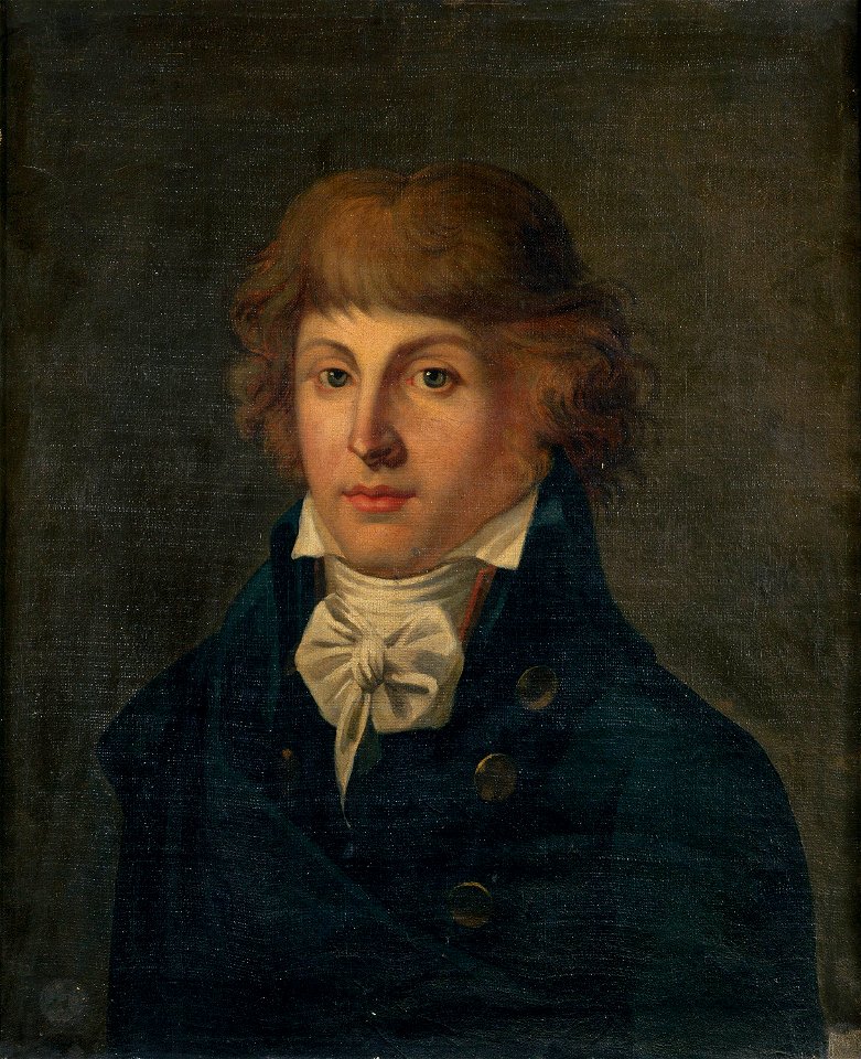 Anonymous - Portrait de Louis-Antoine de Saint-Just (1767-1794), homme politique. - P859 - Musée Carnavalet