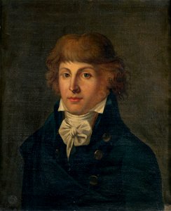 Anonymous - Portrait de Louis-Antoine de Saint-Just (1767-1794), homme politique. - P859 - Musée Carnavalet