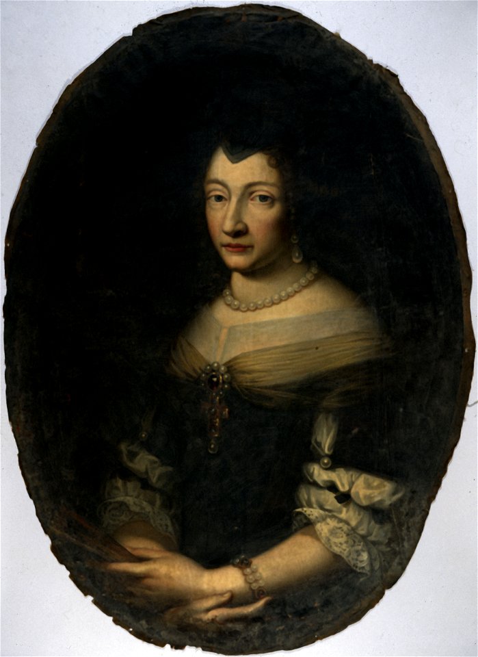 Anonymous - Portrait de Marie Pastoureau. - P2045 - Musée Carnavalet