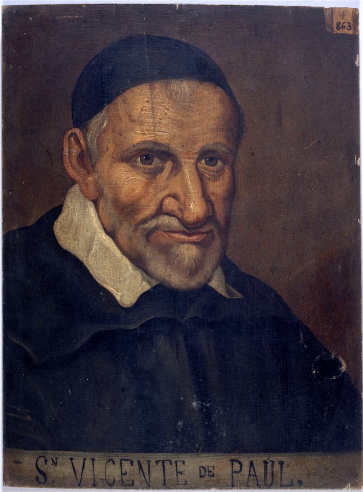 Anonymous - Portrait de saint Vincent de Paul (1581-1660). - P863 - Musée Carnavalet
