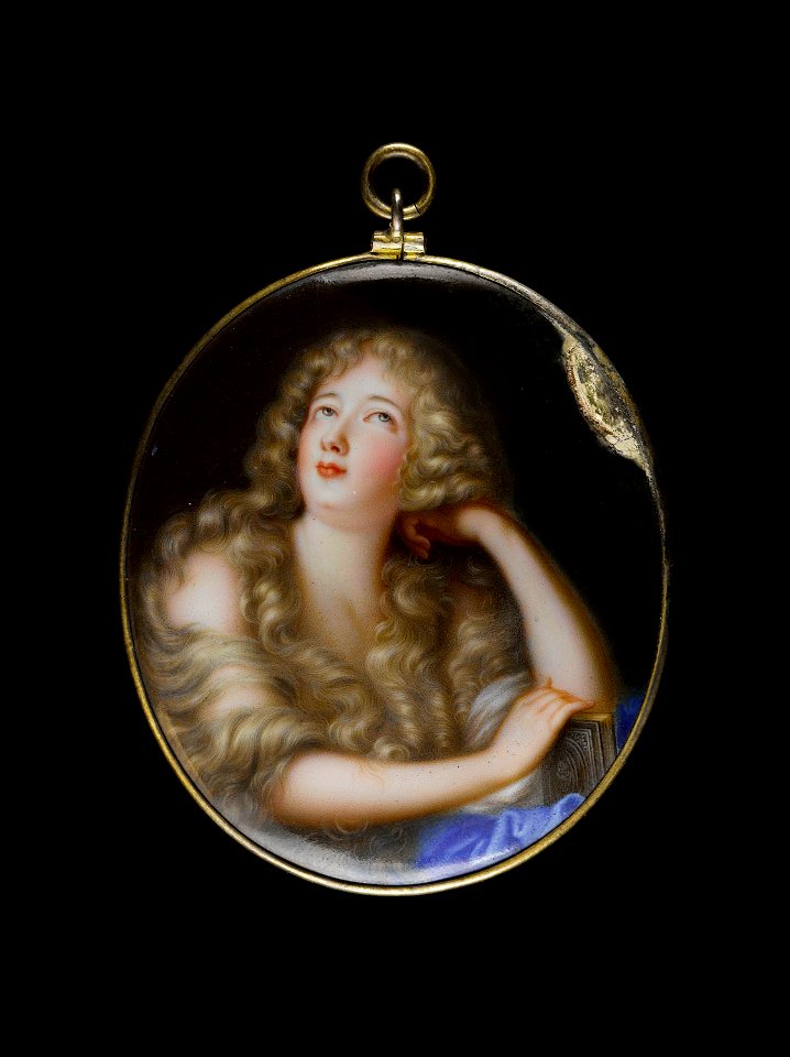 Anonymous - Portrait d'une jeune femme blonde en Madeleine - J 801 - Musée Cognacq-Jay