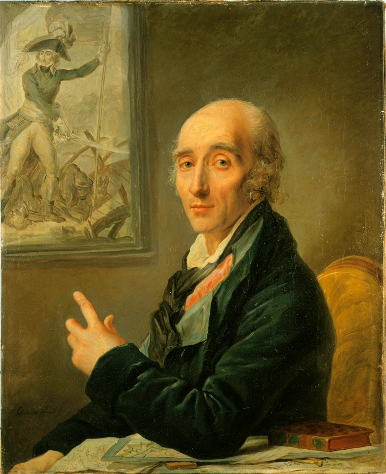 Anonymous - Portrait de Pierre-François-Charles Augereau (1757-1816), maréchal de France, duc de Castiglione, dé - P153 - Musée Carnavalet