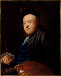 Anonymous - Portrait du peintre Etienne Jeaurat (1699-1789). - P445 - Musée Carnavalet