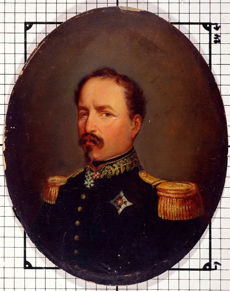 Anonymous - Portrait du Baron Chery Rebillot (1794-1855), préfet de police du 20 décembre 1848 au 8 novembre 1849. - P1287 - Musée Carnavalet