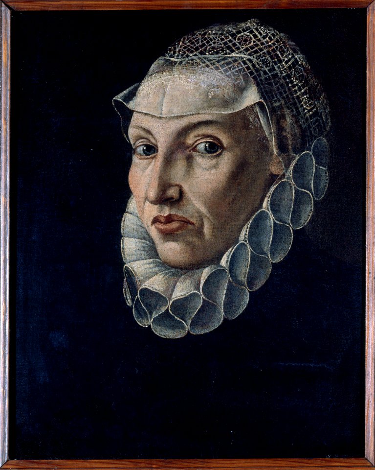 Anonymous - Portrait de femme, dit de Marie Miraille - P1 - Musée Carnavalet