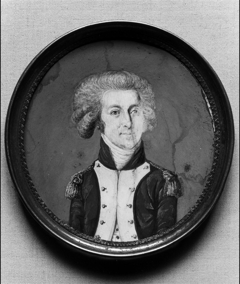 Anonymous - Portrait Miniature of the Marquis de Lafayette - 83.2.332 - Metropolitan Museum of Art