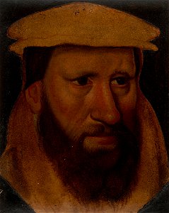 Anonymous - Portrait of a gentleman, perhaps Bishop Bonner - ILE1940.4 - Yale University Art Gallery