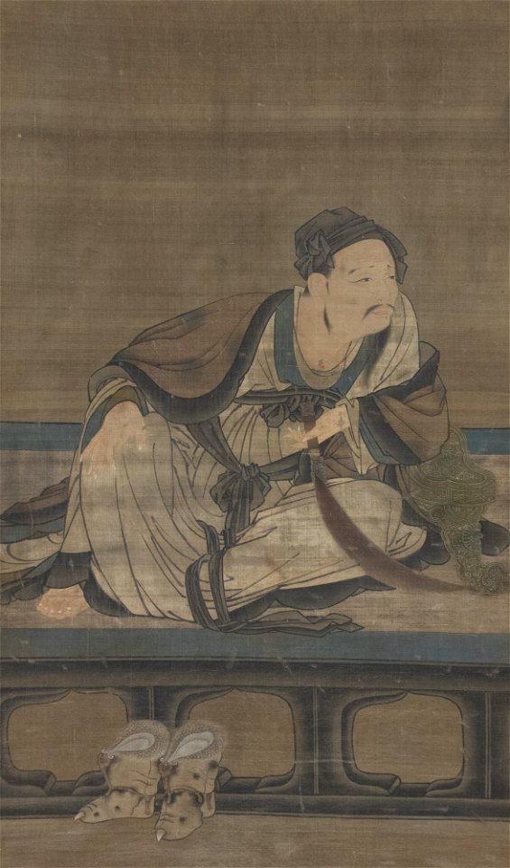 Anonymous - Portrait of Vimalakirti - 14.76.1 - Metropolitan Museum of Art