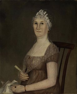 Anonymous - Portrait of a Seated Woman - 1986.65.102 - Smithsonian American Art Museum
