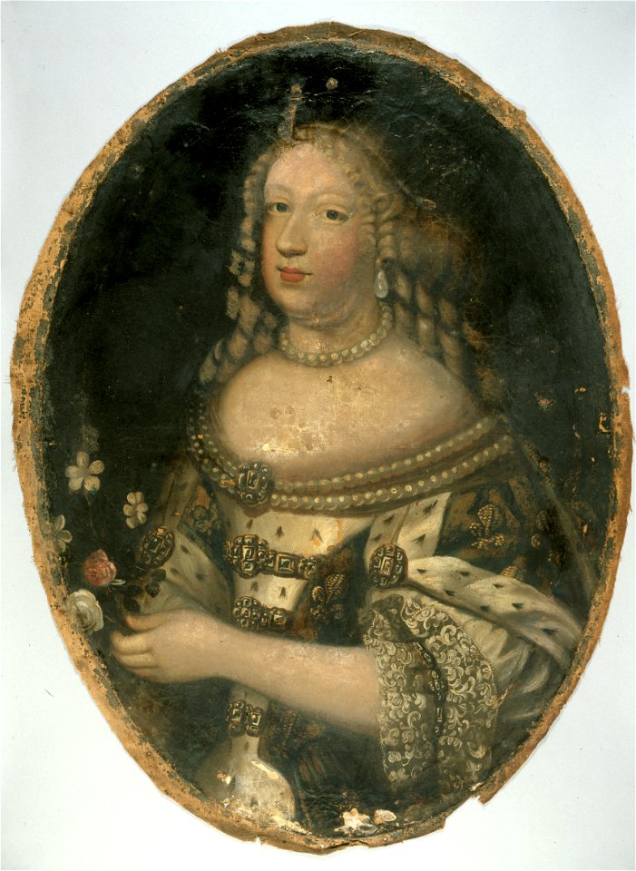 Anonymous - Portrait de Marie-Thérèse d'Autriche (1638-1683), reine de France. - P860 - Musée Carnavalet
