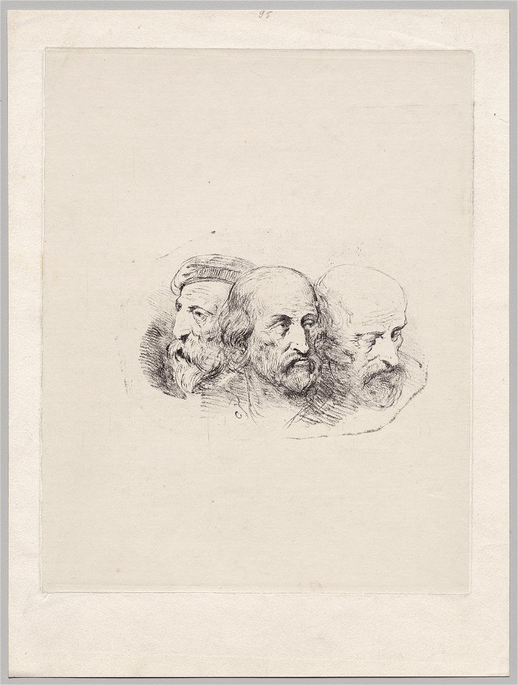 Anonymous - Portrait of Nicolas Toussaint Charlet - 1997.225 - Cleveland Museum of Art