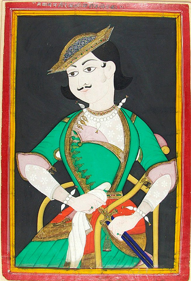 Anonymous - Portrait of Vazir Ali Khan, Nawab of Lucknow - 1995.105 - Arthur M. Sackler Museum