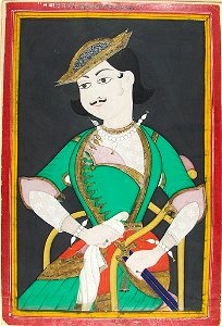 Anonymous - Portrait of Vazir Ali Khan, Nawab of Lucknow - 1995.105 - Arthur M. Sackler Museum