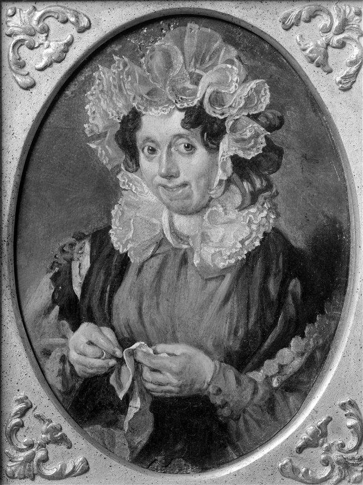 Anonymous - Portret van een dame - SA 602 - Amsterdam Museum
