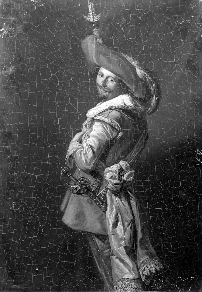 Anonymous - Portret van een piekenier - SA 5906 - Amsterdam Museum