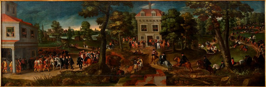 Anonymous - Postreise Erzherzog Ferdinands II. (1529-1595) nach Brüssel - GG 5782 - Kunsthistorisches Museum