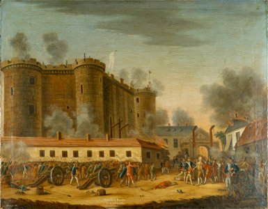 Anonymous - Prise de la Bastille. Arrestation de M. de Launay, le 14 juillet 1789 - P248 - Musée Carnavalet