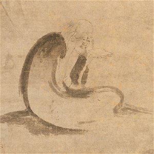 Anonymous - Reading a Sutra by Moonlight - 1982.3.2 - Metropolitan Museum of Art