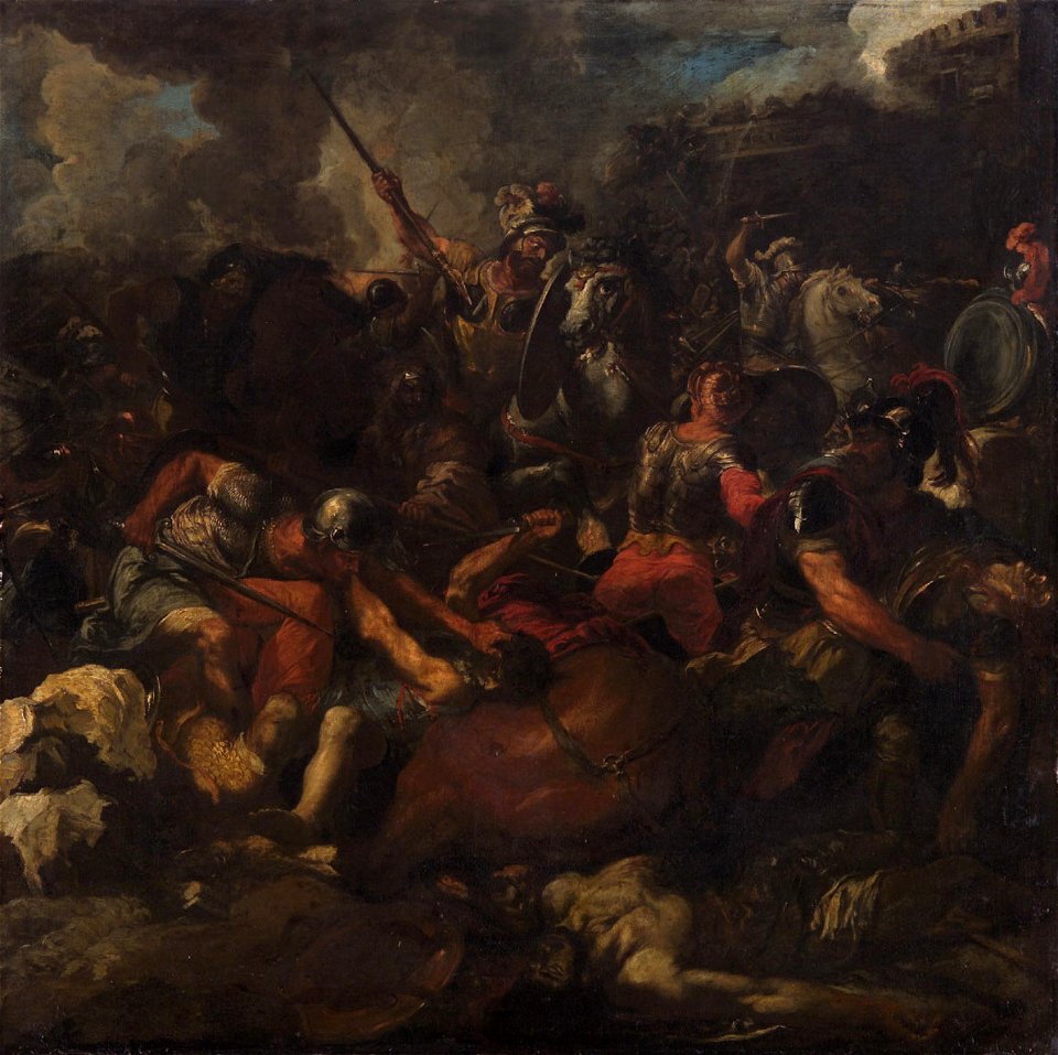Anonymous - Reiterschlacht - GG 176 - Kunsthistorisches Museum