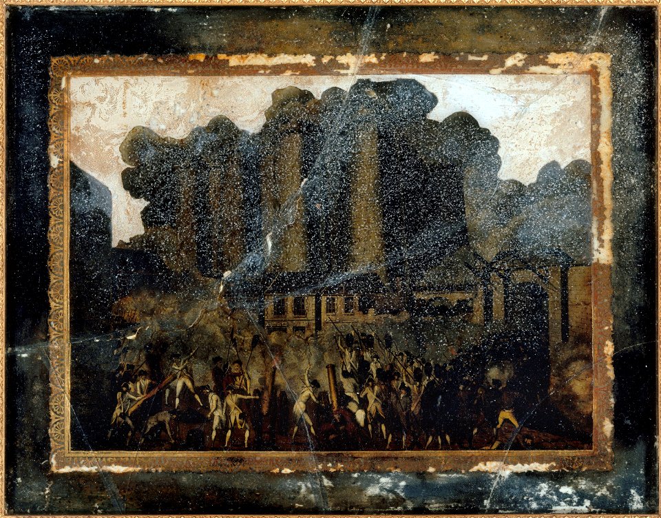 Anonymous - Prise de la Bastille, le 14 juillet 1789. - P802 - Musée Carnavalet