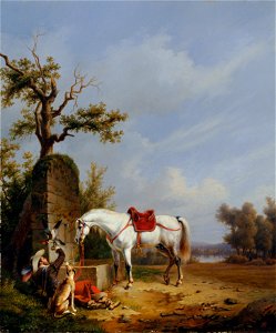 Anonymous - Reiter mit Pferd - 5864 - Österreichische Galerie Belvedere