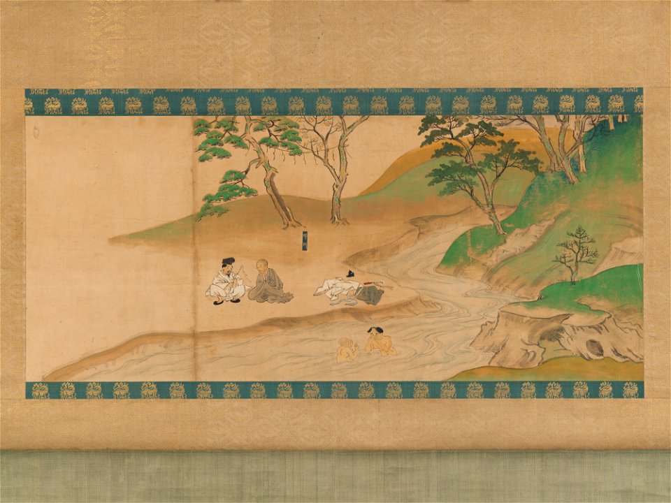 Anonymous - Section of Jin'o-ji Engi Emaki (Konin Shonin E-den) - 2015.300.9 - Metropolitan Museum of Art
