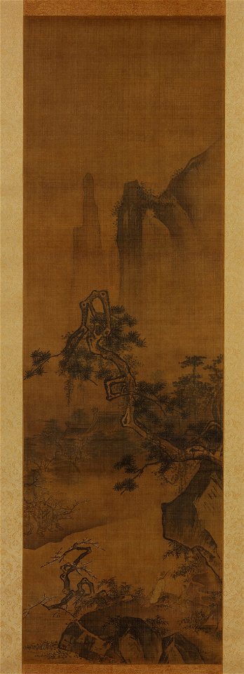 Anonymous - Scholar Viewing Plum Blossoms - 1988.153.2 - Metropolitan Museum of Art