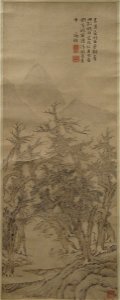 Anonymous - Scholar Seated in Grove - 13.220.17 - Metropolitan Museum of Art