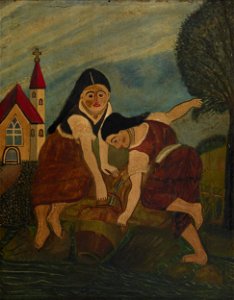 Anonymous - Rebecca at the Well - 1981-30.5 - Albright–Knox Art Gallery