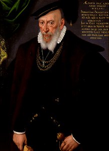 Anonymous - Sebastian Schärtlin von Burtenbach (1496-1577), Landsknechthauptmann, Kniestück - GG 8239 - Kunsthistorisches Museum