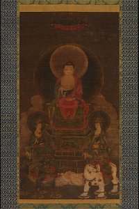 Anonymous - Shaka (Shakyamuni) Triad - 29.100.469 - Metropolitan Museum of Art
