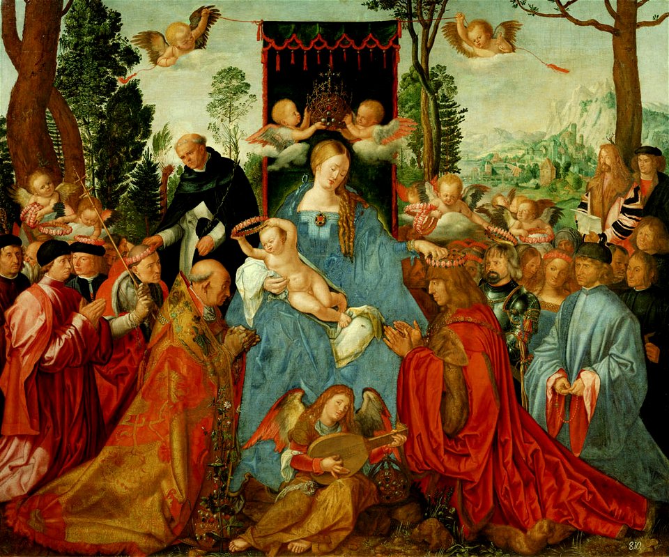 Anonymous - Rosenkranzfest - GG 1900 - Kunsthistorisches Museum