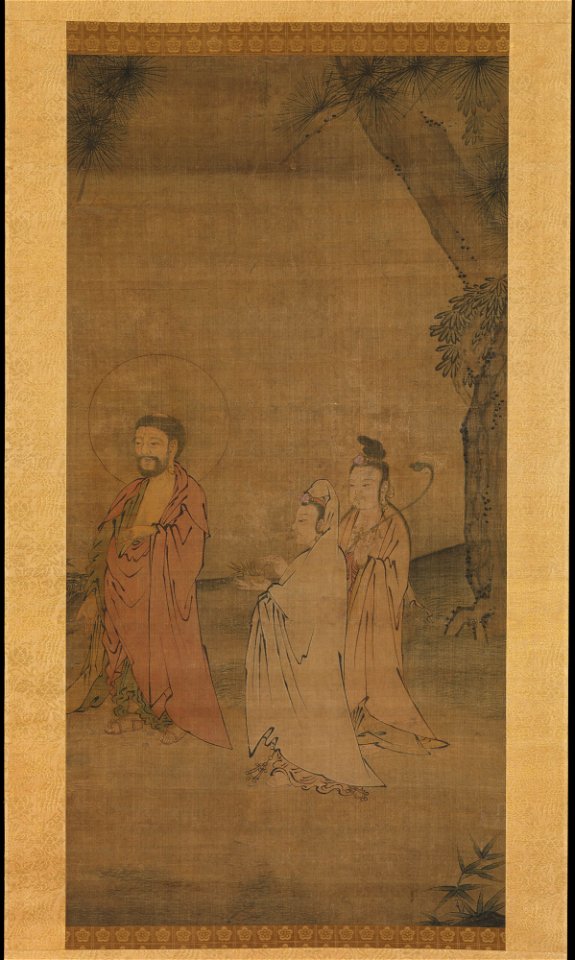 Anonymous - Shakyamuni coming down from the mountains - 1987.9 - Metropolitan Museum of Art