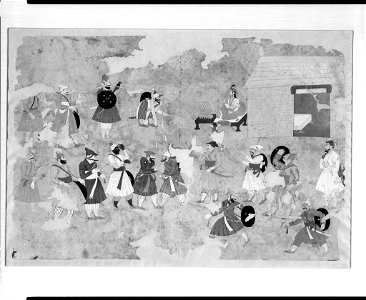 Anonymous - Soldiers Carousing - 1995.112 - Arthur M. Sackler Museum