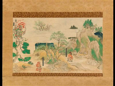 Anonymous - Scene from The Illustrated Legends of Jin’ōji Temple (Jin’ōji engi emaki) - 2015.300.8 - Metropolitan Museum of Art