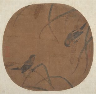 Anonymous - Sparrows and Millet - 47.18.148 - Metropolitan Museum of Art