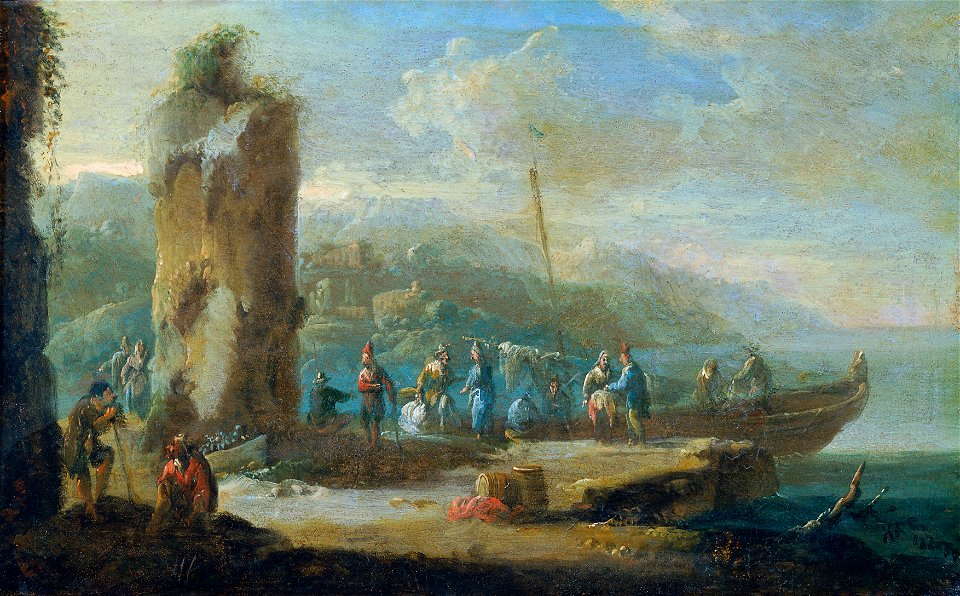 Anonymous - Südliche Hafenszene - 5336 - Österreichische Galerie Belvedere